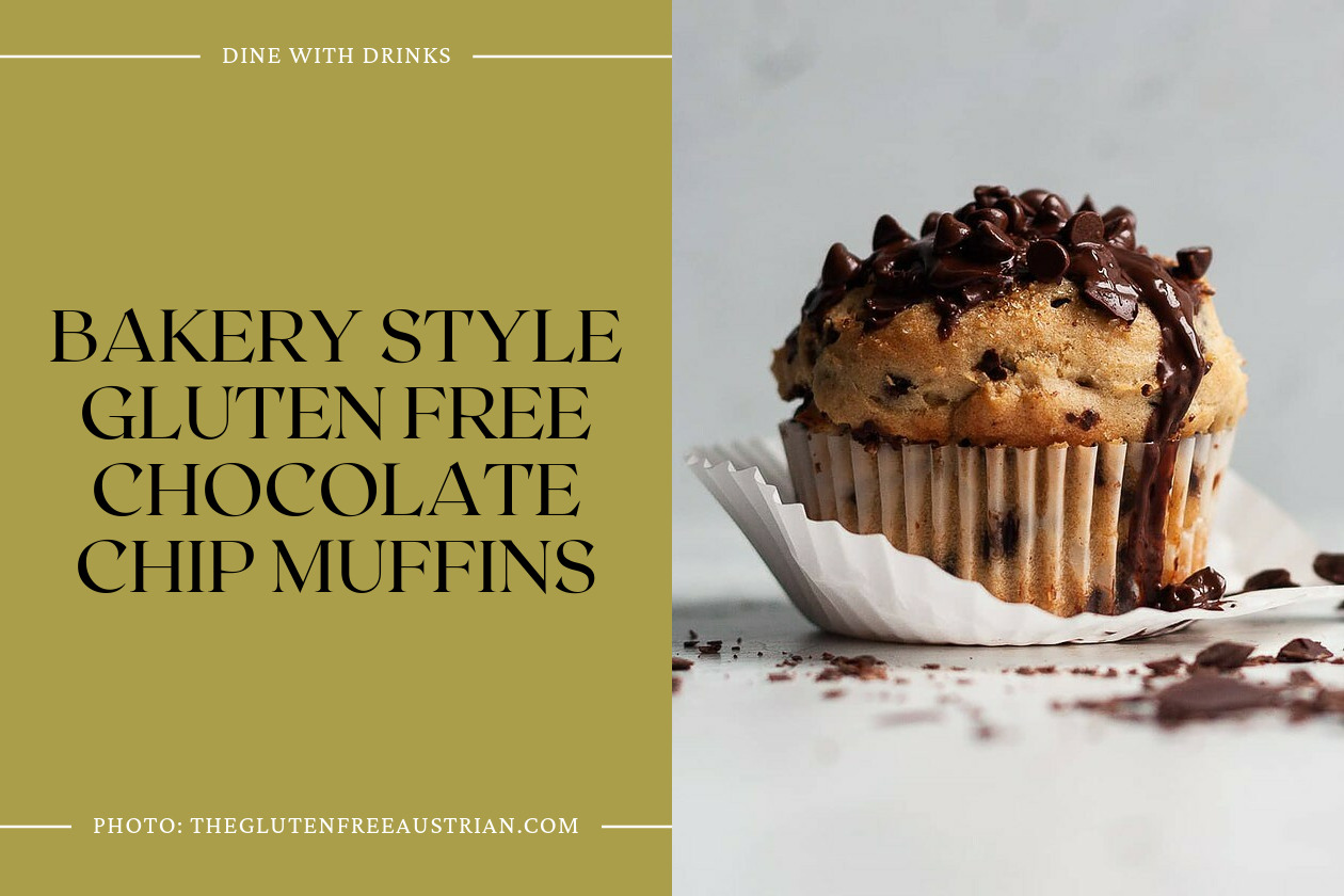 Bakery Style Gluten Free Chocolate Chip Muffins