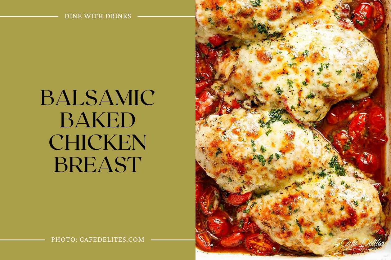 Balsamic Baked Chicken Breast
