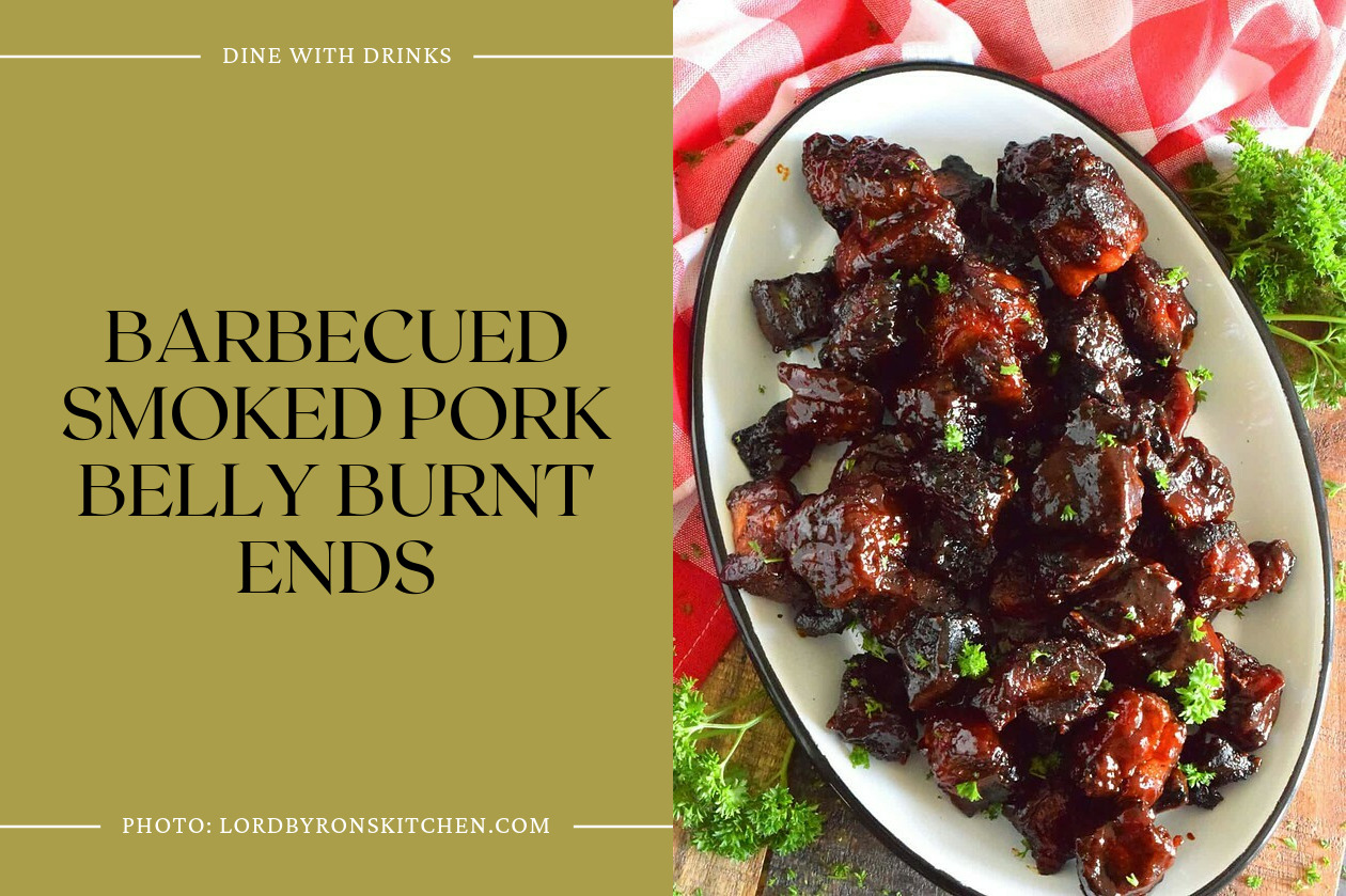 Barbecued Smoked Pork Belly Burnt Ends