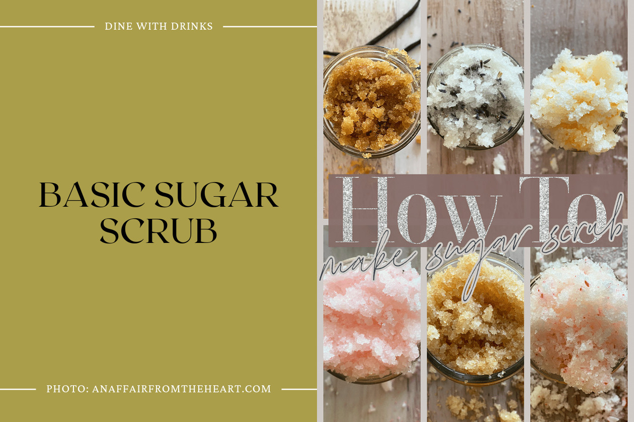 Basic Sugar Scrub