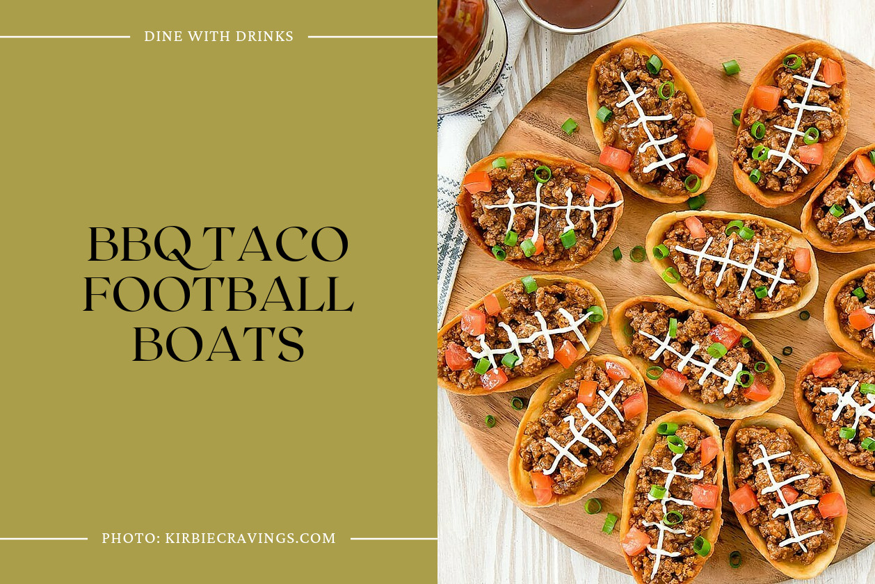 Bbq Taco Football Boats