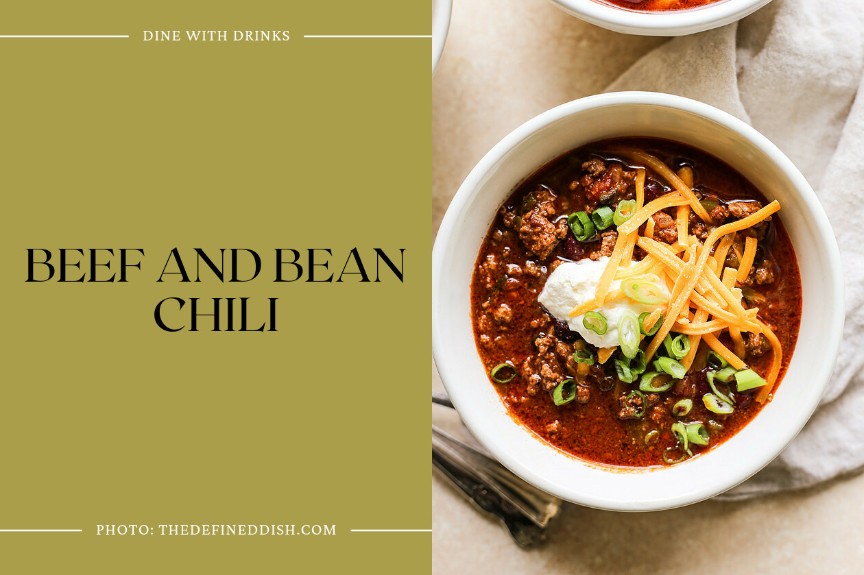 Beef And Bean Chili