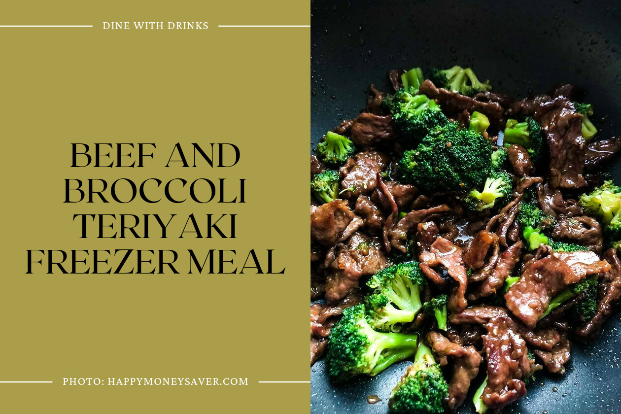 Beef And Broccoli Teriyaki Freezer Meal