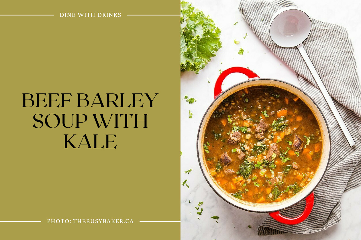 Beef Barley Soup With Kale