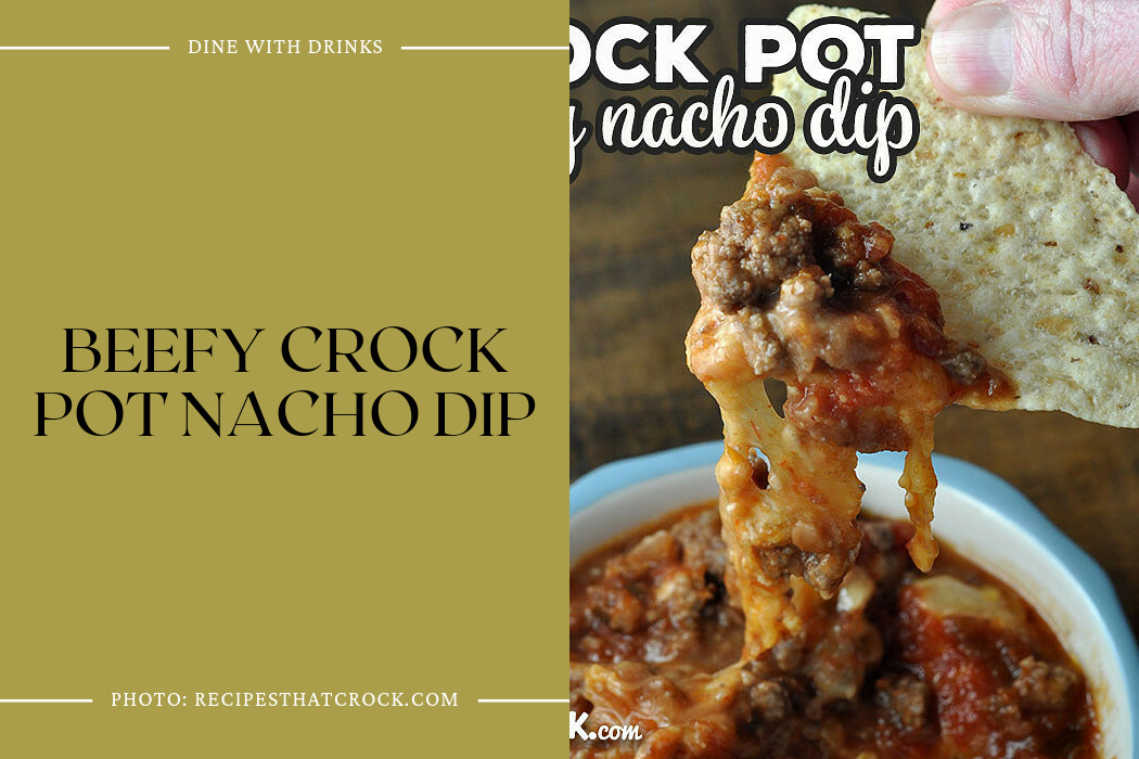 Beefy Crock Pot Nacho Dip