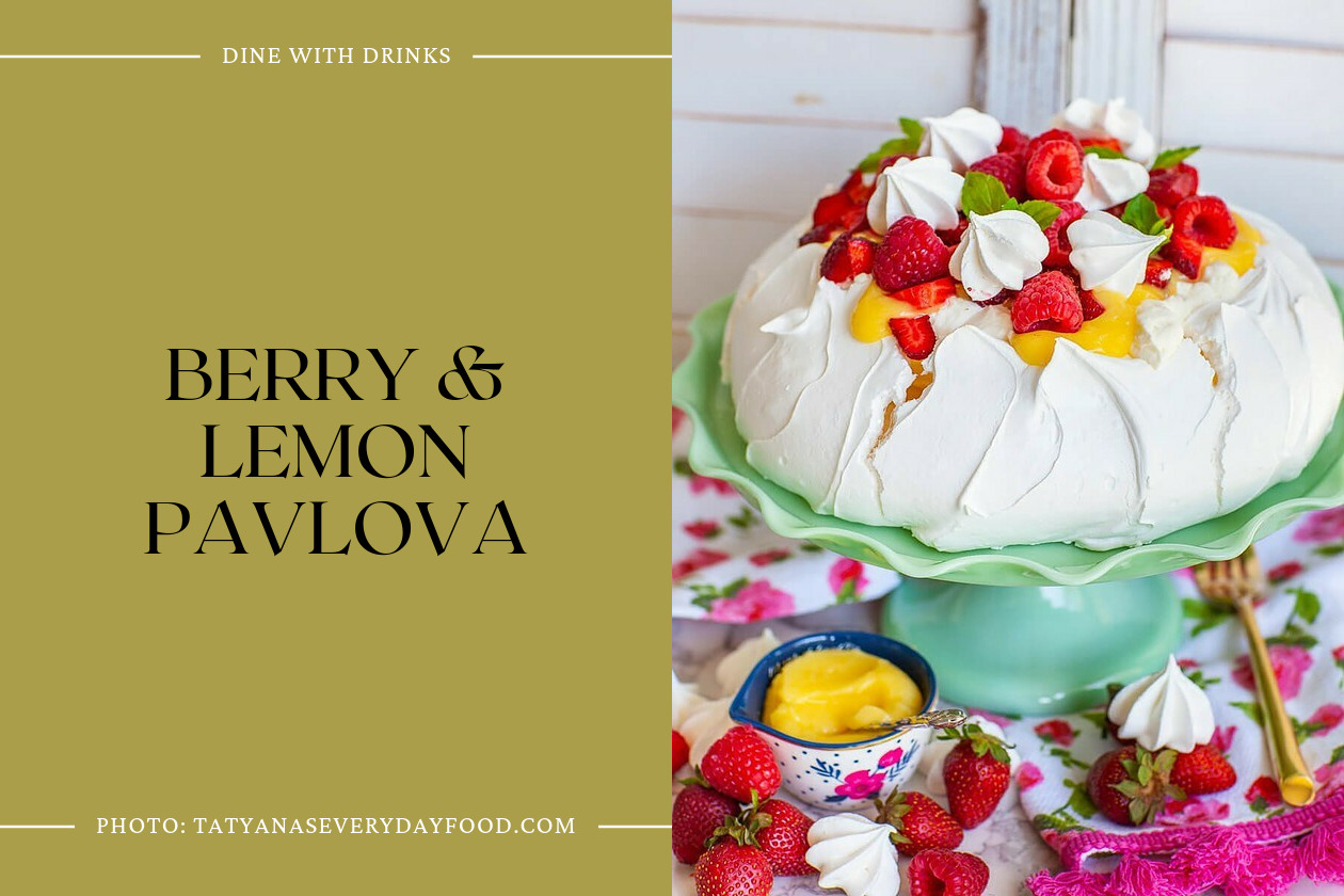 Berry & Lemon Pavlova
