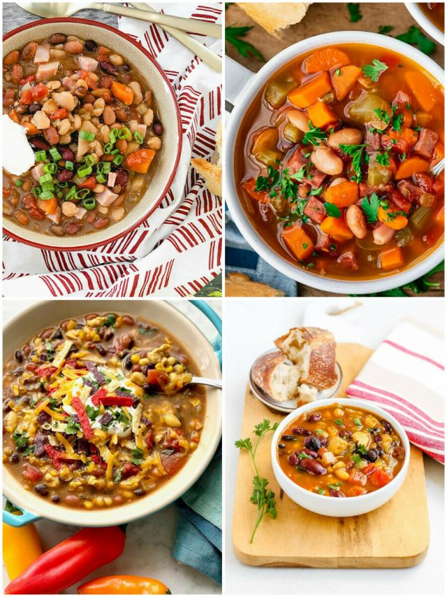 16 7 Bean Soup Recipes That'Ll Warm Your Soul!