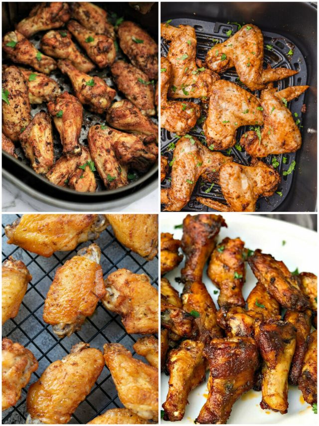 26 Air Fryer Chicken Wing Recipes That Will Blow Your Mind!
