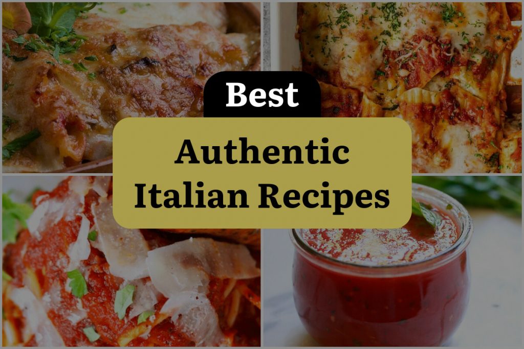 42 Authentic Italian Recipes A Tantalizing Taste of Italy