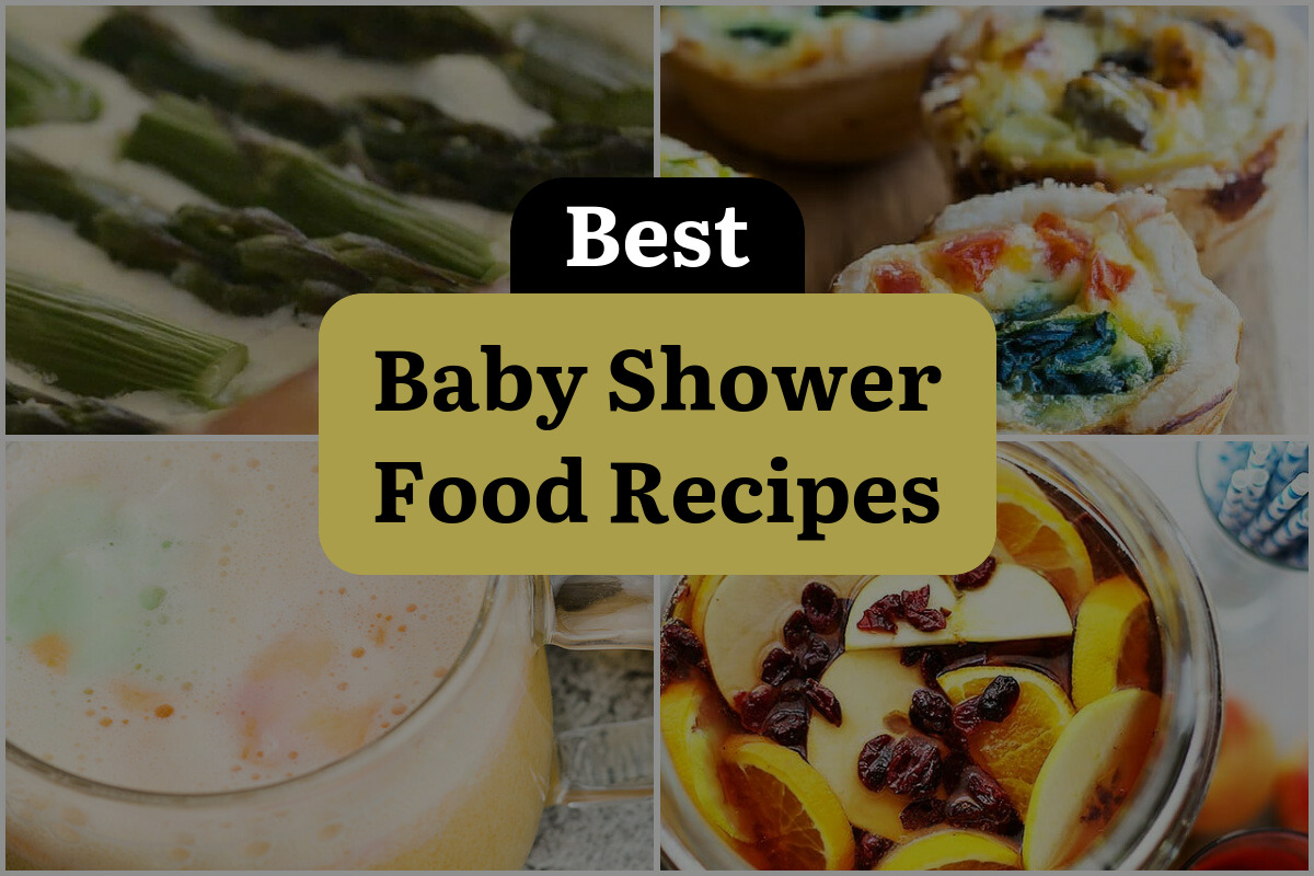 6 Best Baby Shower Food Recipes