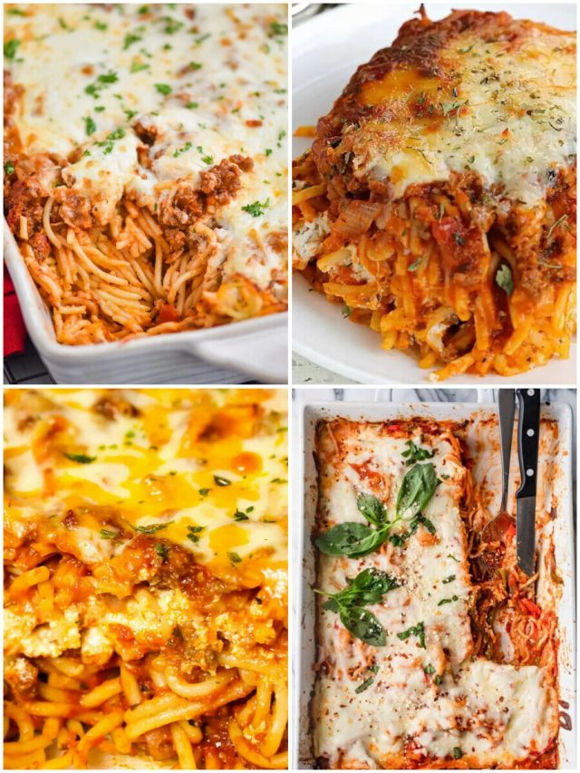24 Baked Spaghetti Recipes To Satisfy Your Pasta Passion!