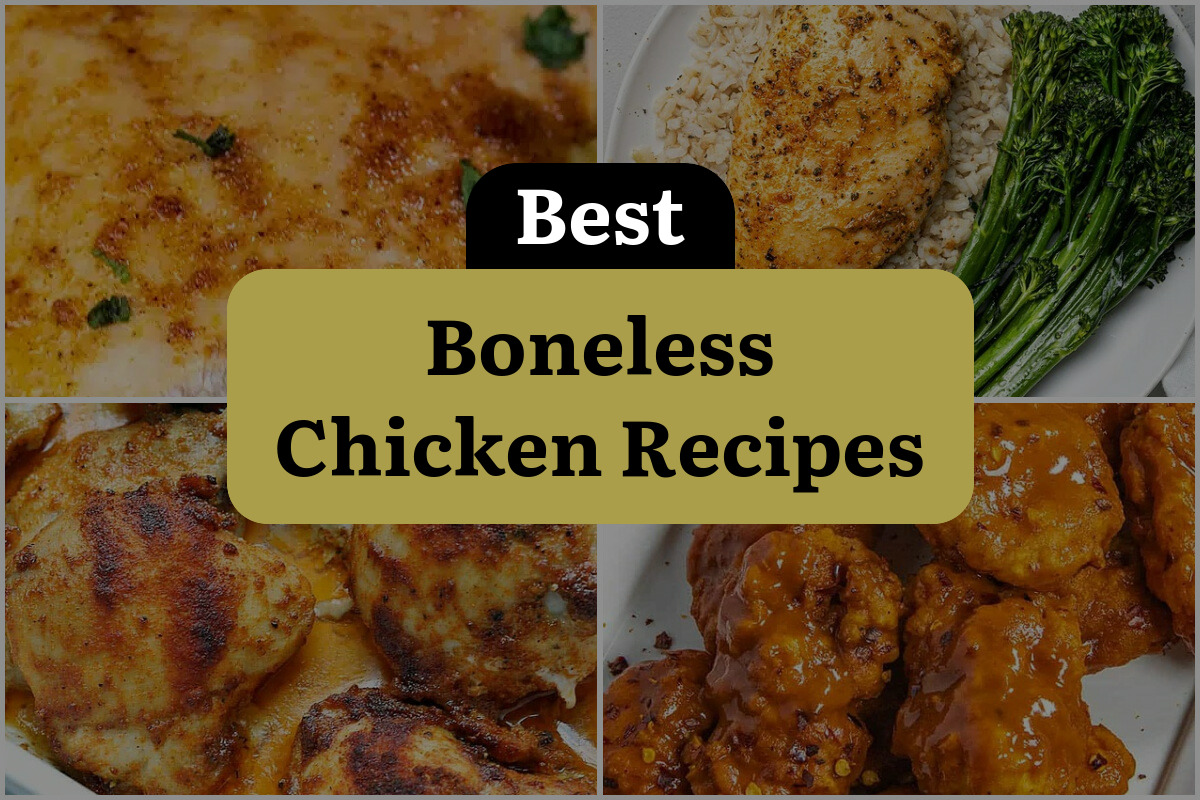 35 Best Boneless Chicken Recipes