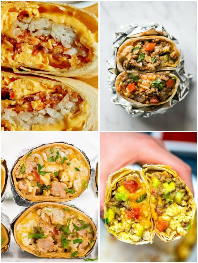 18 Breakfast Burrito Recipes To Kickstart Your Day!