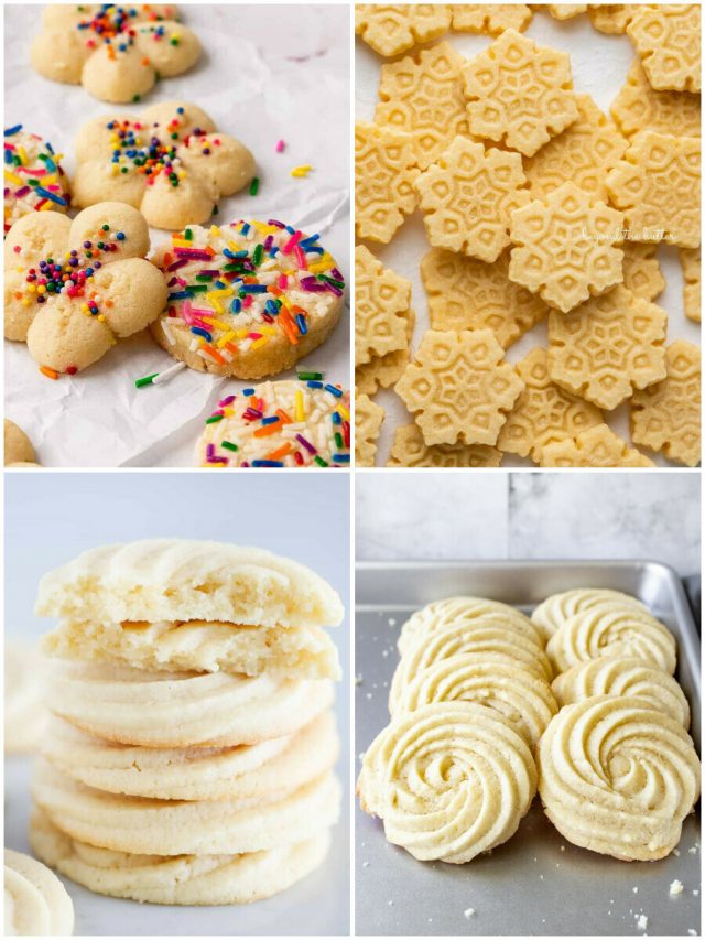 11 Butter Cookie Recipes That'Ll Melt In Your Mouth!