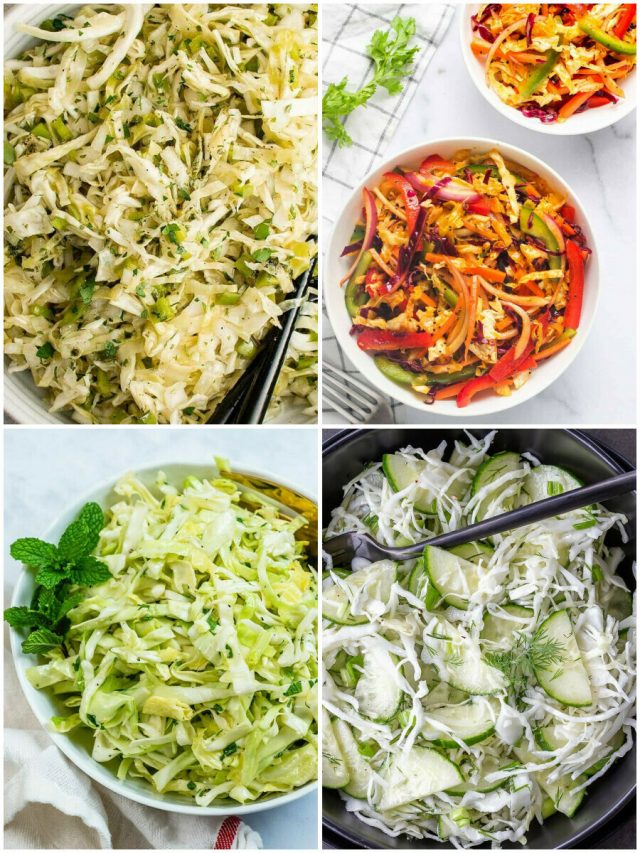 19 Cabbage Salad Recipes That Will Bowl You Over!