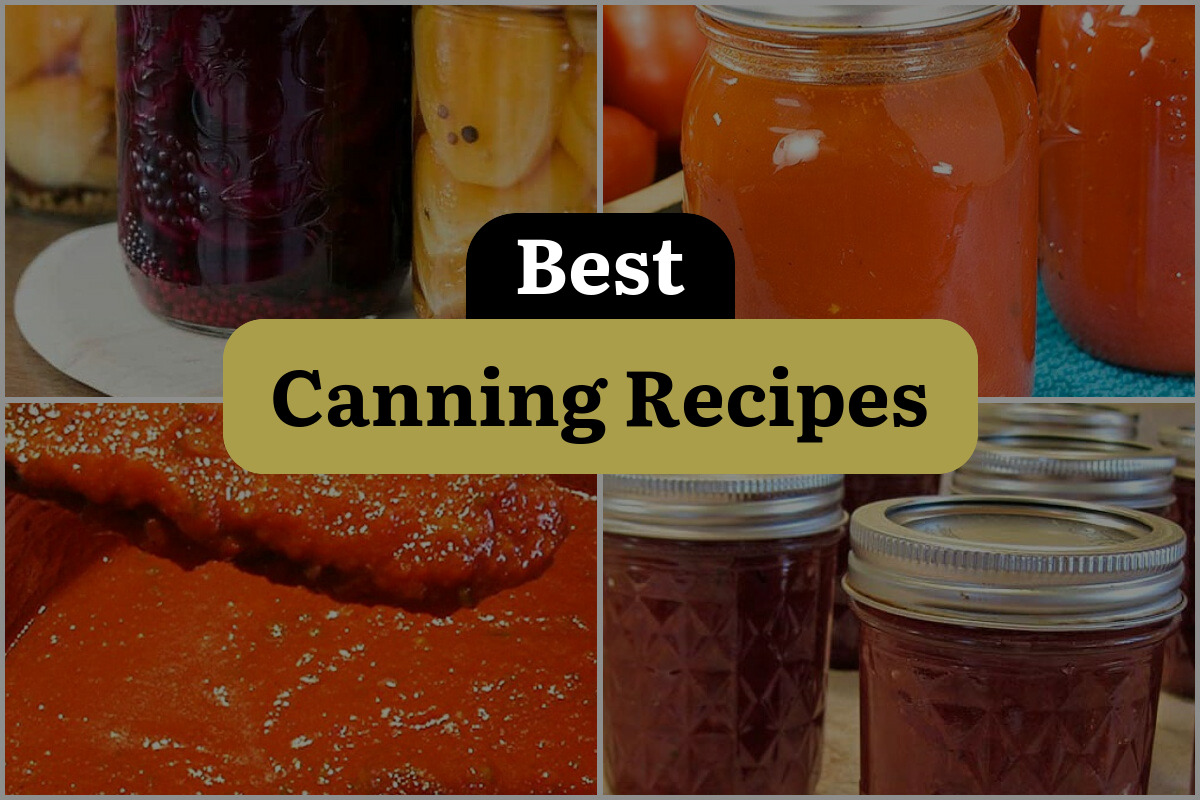 54 Best Canning Recipes