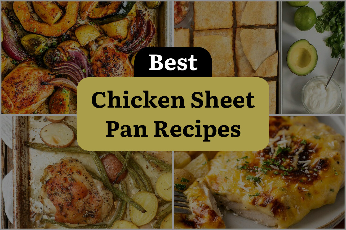 34 Best Chicken Sheet Pan Recipes