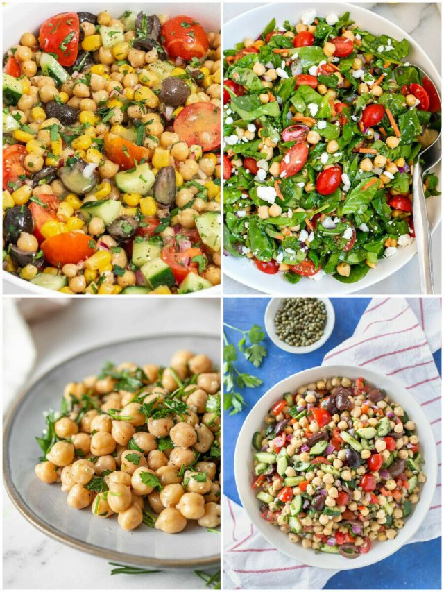 15 Chickpea Salad Recipes: Bursting With Deliciousness!