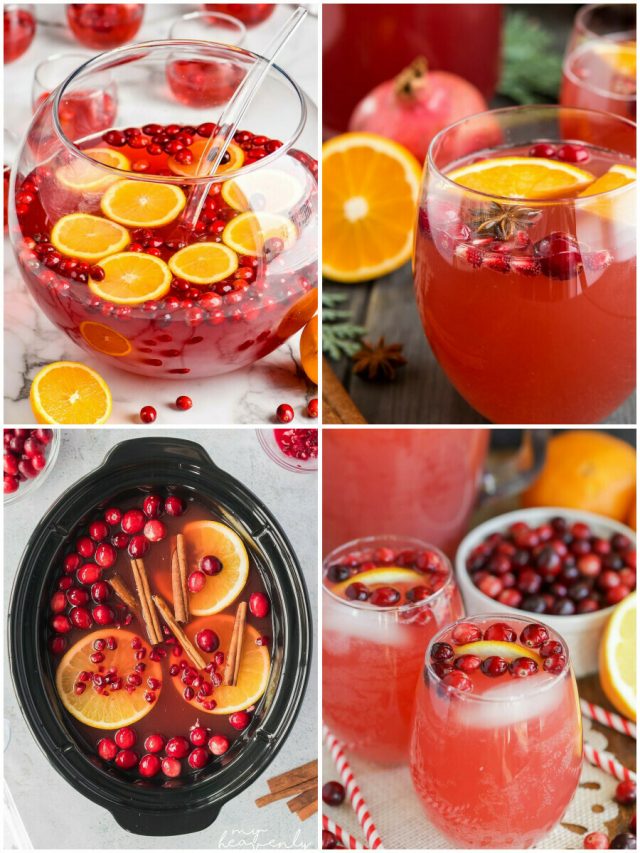 20 Christmas Punch Recipes To Jingle Your Tastebuds!