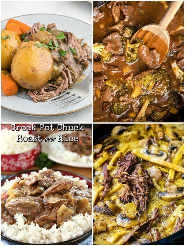 24 Chuck Steak Crock Pot Recipes To Melt Your Taste Buds!
