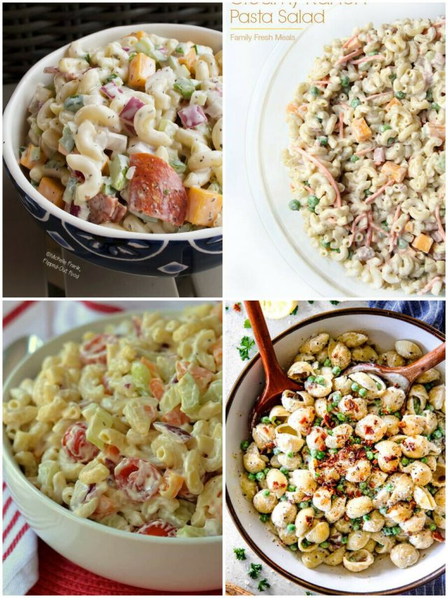 17 Creamy Pasta Salad Recipes To Satisfy Your Cravings!