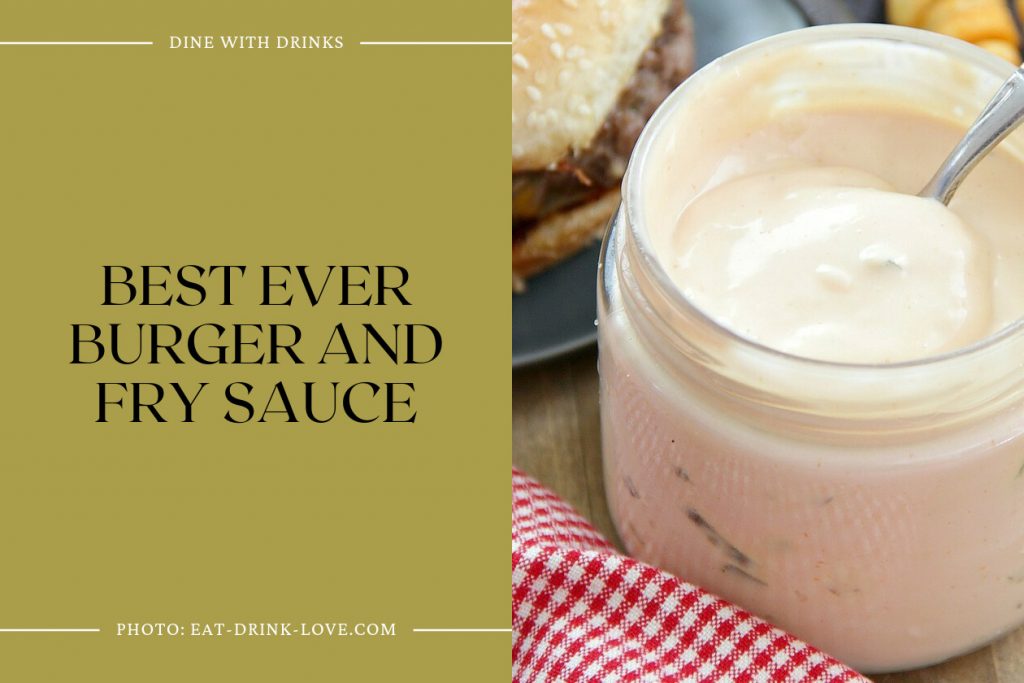 Best Burger Sauce Recipe