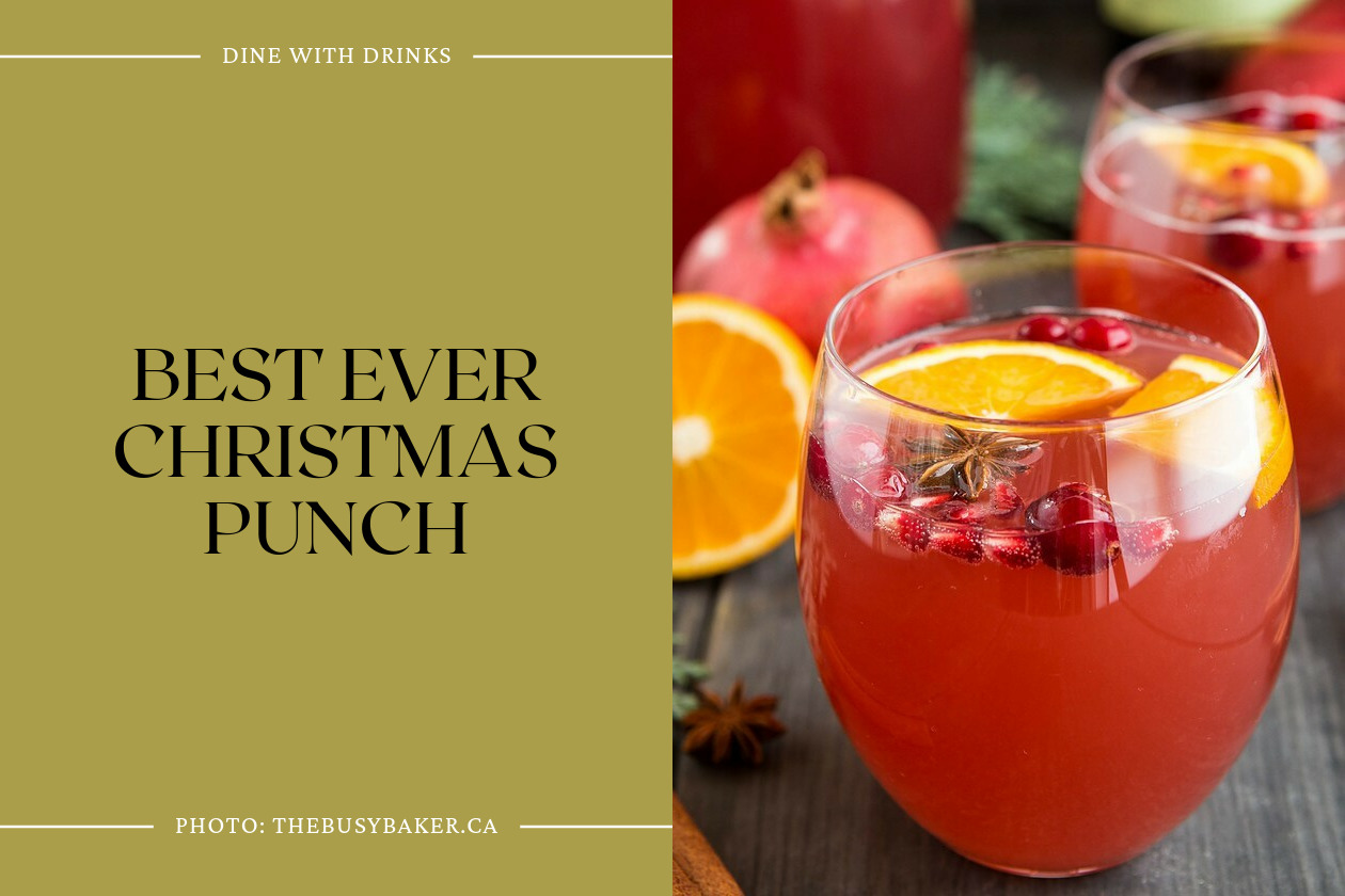 Best Ever Christmas Punch