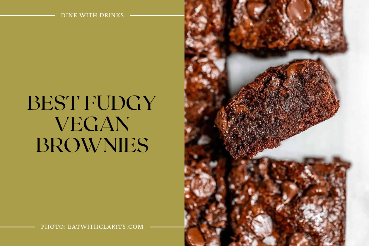 Best Fudgy Vegan Brownies