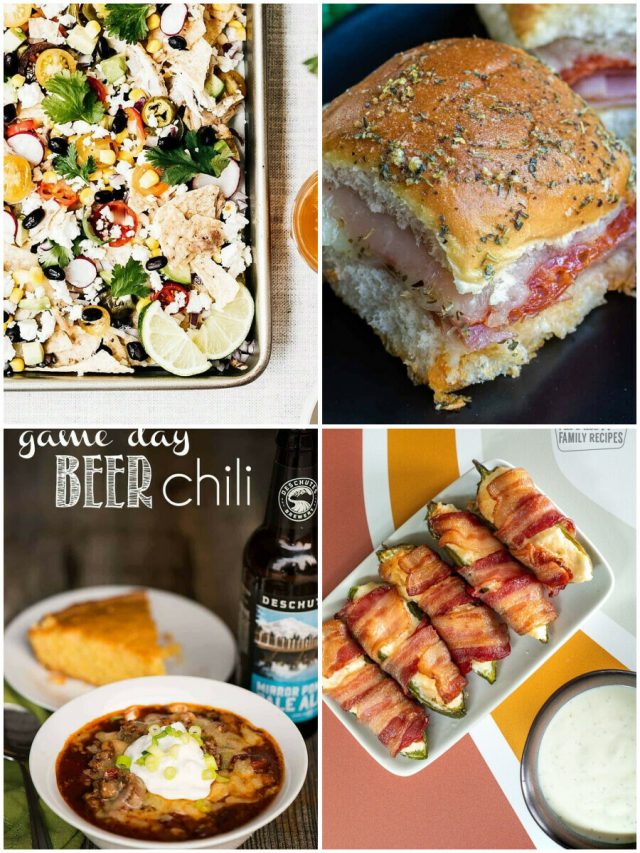 26 Game Day Recipes To Score Big With Your Taste Buds!