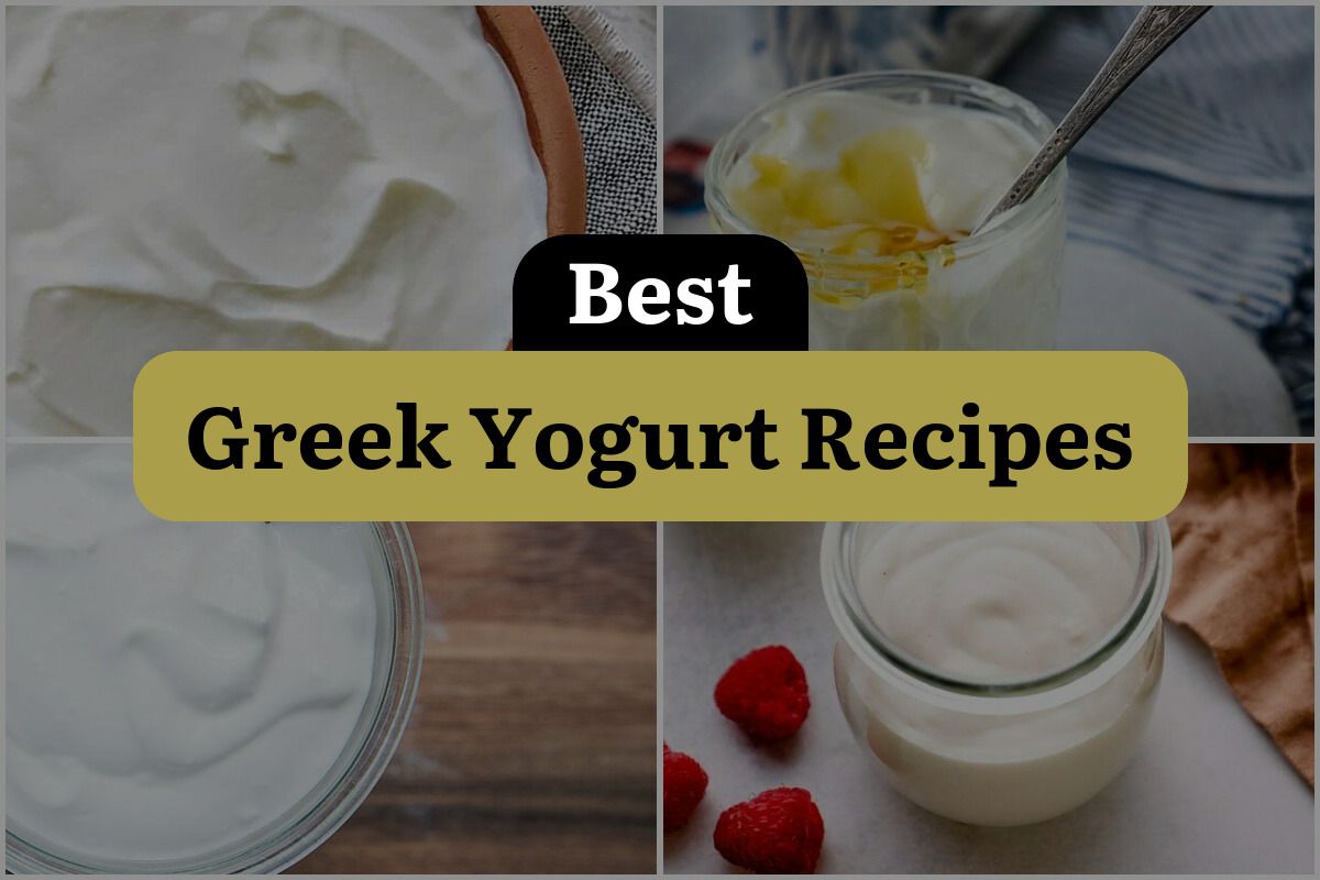 38 Best Greek Yogurt Recipes