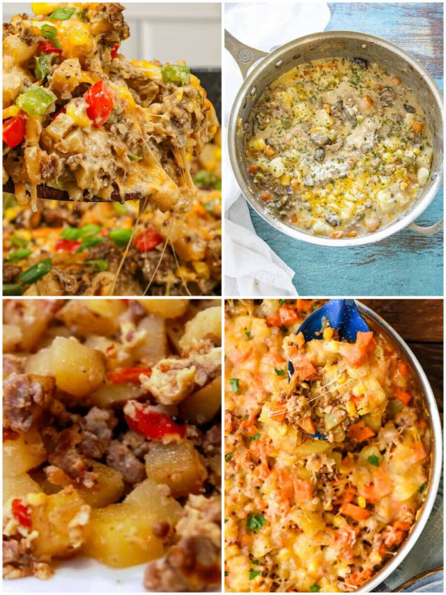 10 Ground Beef And Potato Recipes To Satisfy Your Cravings!