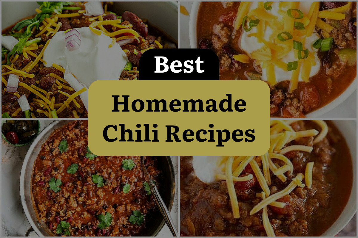 19 Best Homemade Chili Recipes