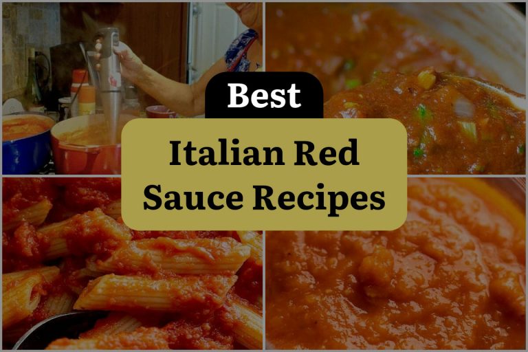 15 Italian Red Sauce Recipes to Savor Every Saucy Bite! DineWithDrinks