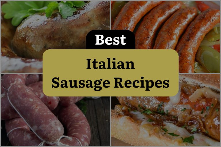 19 Italian Sausage Recipes to Satisfy Your Cravings DineWithDrinks