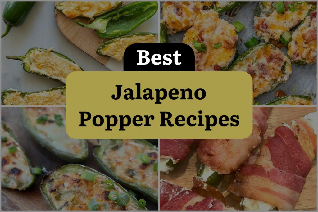 17 Jalapeno Popper Recipes to Spice Up Your Bite! DineWithDrinks
