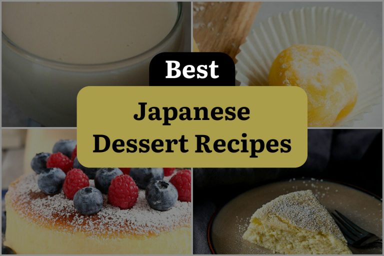 13 Japanese Dessert Recipes to Satisfy Your Sweet Tooth! | DineWithDrinks