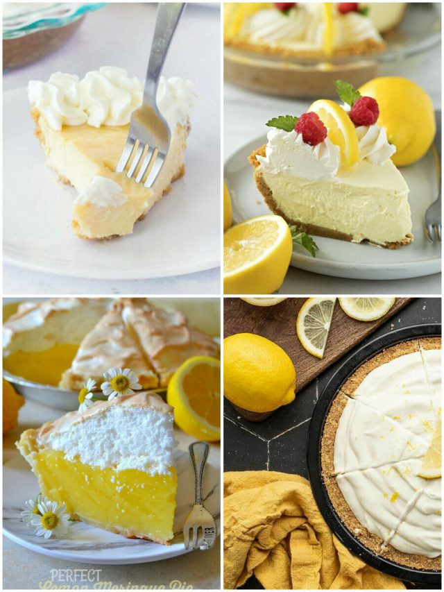 24 Lemon Pie Recipes To Satisfy Your Zest For Dessert!