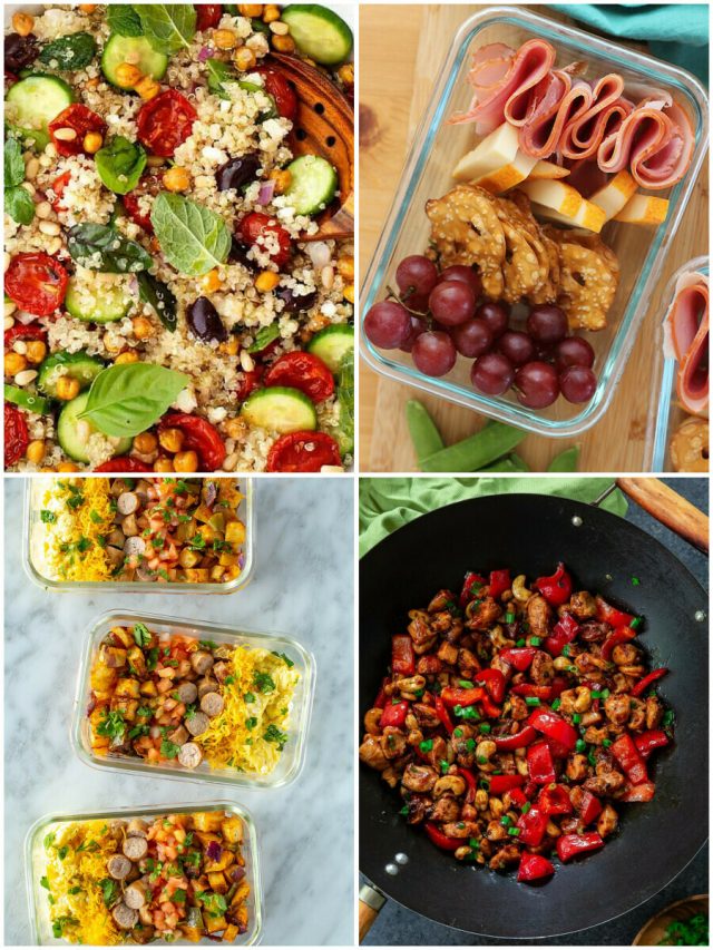 26 Lunch Meal Prep Recipes For The Busy Foodie