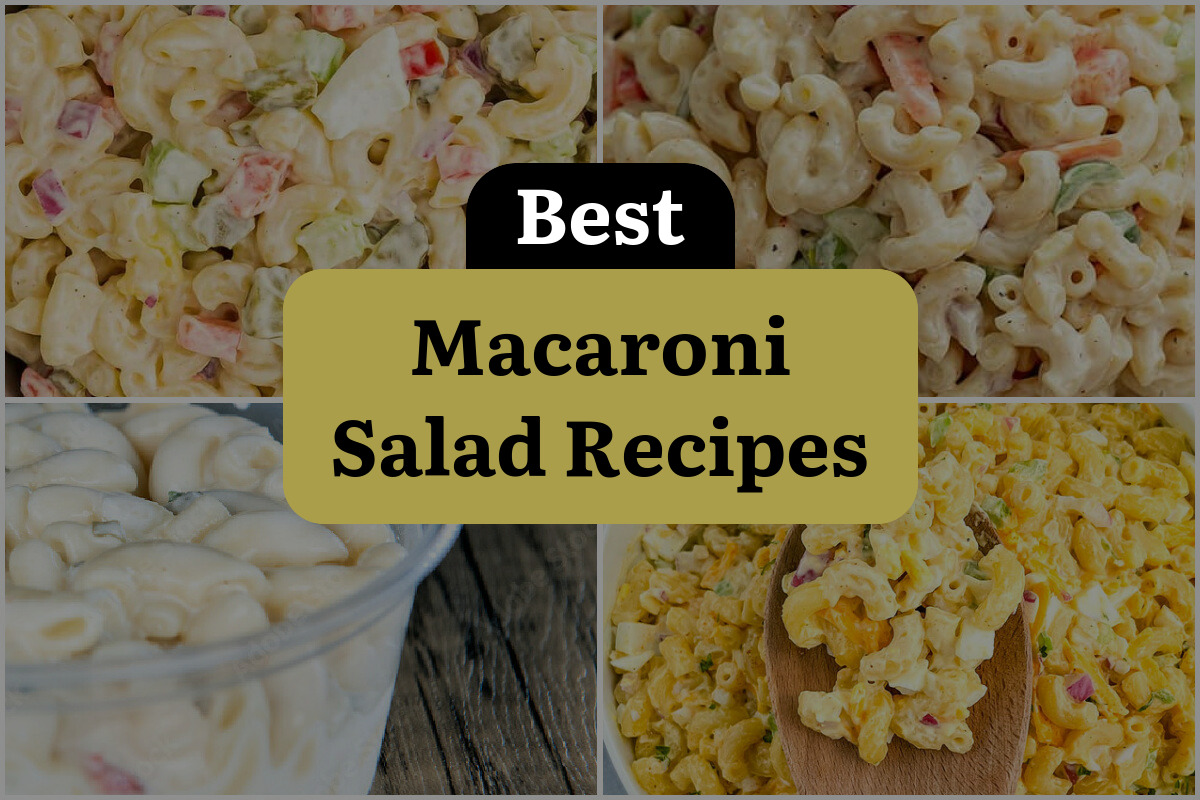 25 Best Macaroni Salad Recipes