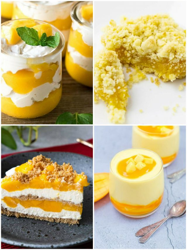 19 Mango Dessert Recipes To Satisfy Your Sweet Tooth!