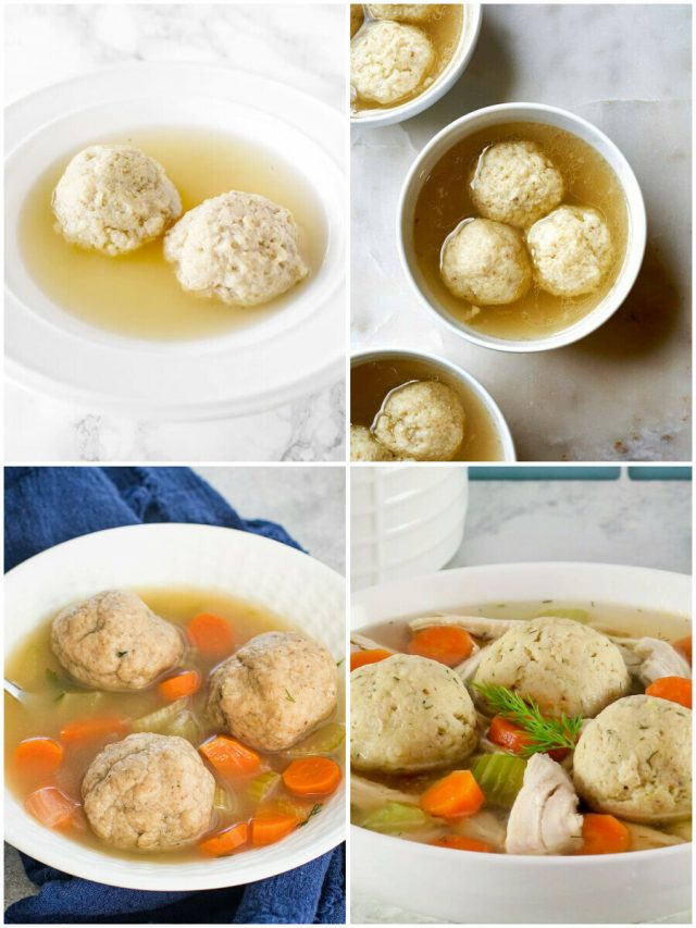17 Matzo Ball Recipes To Soup Up Your Taste Buds!