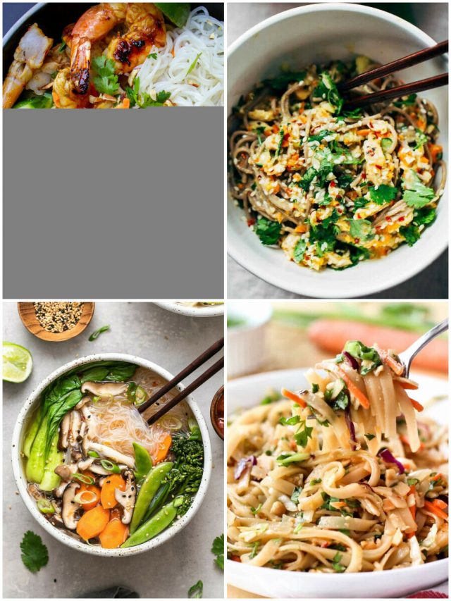 12 Noodle Bowl Recipes That'Ll Bowl You Over!