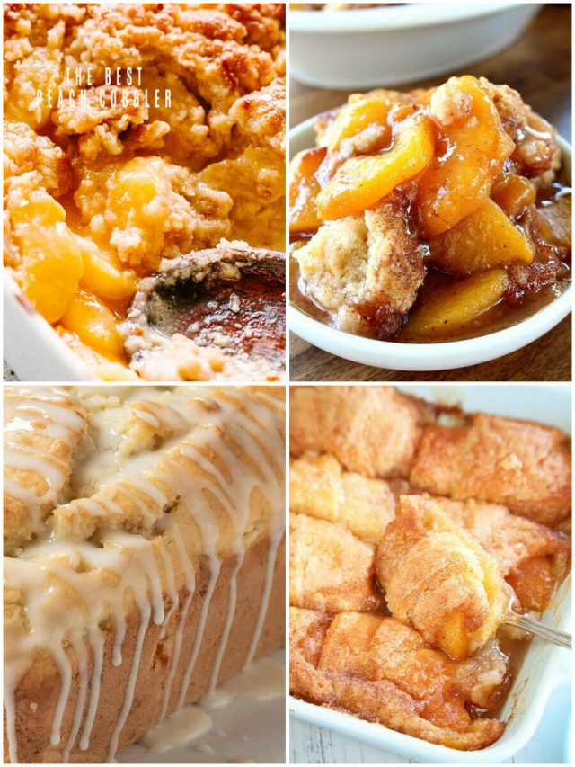 26 Peach Recipes: A Peach-A-Palooza For Your Tastebuds!