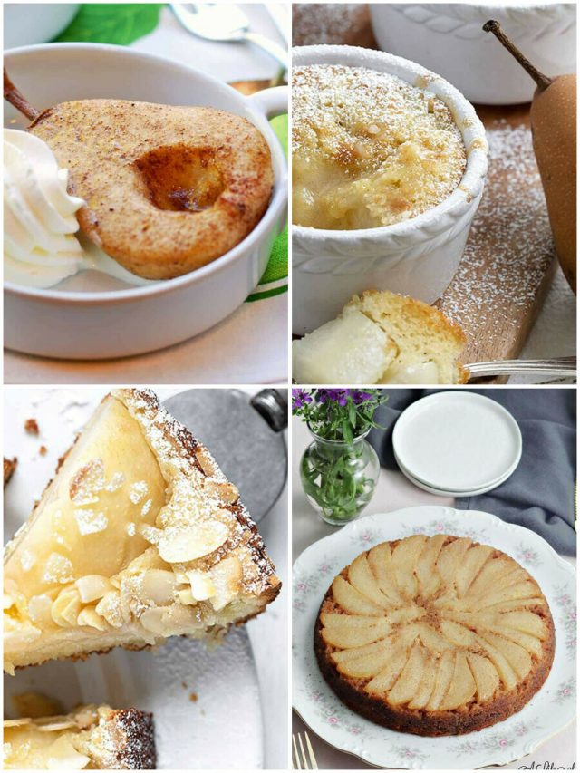 18 Pear Dessert Recipes To Satisfy Your Sweet Tooth