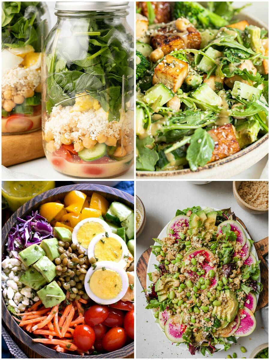 12 Protein Salad Recipes for a Healthy and Satisfying Feast!