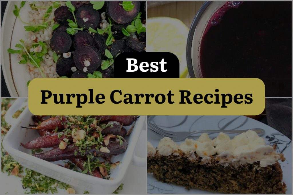 11 Purple Carrot Recipes to Add a Pop of Color to Your Plate! | DineWithDrinks