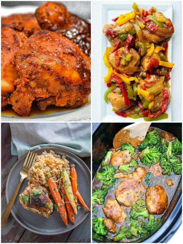20 Best Slow Cooker Chicken Thigh Recipes