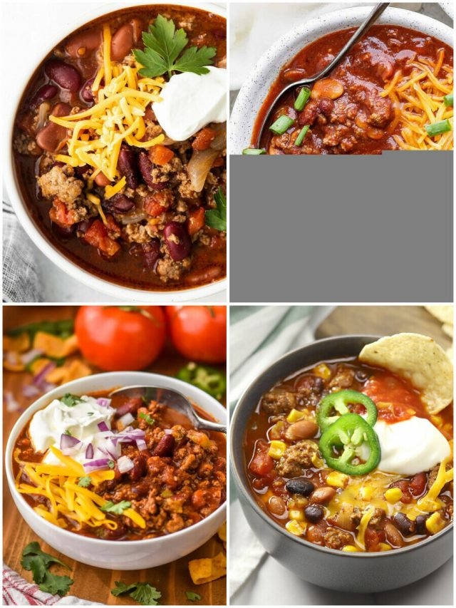 20 Slow Cooker Chili Recipes To Warm Your Soul