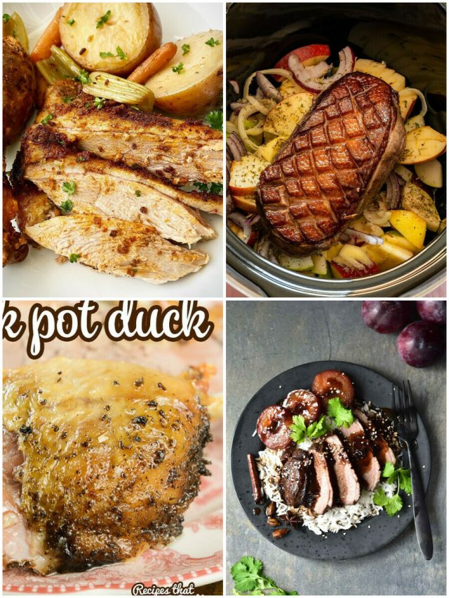 15 Slow Cooker Duck Breast Recipes To Quack About!