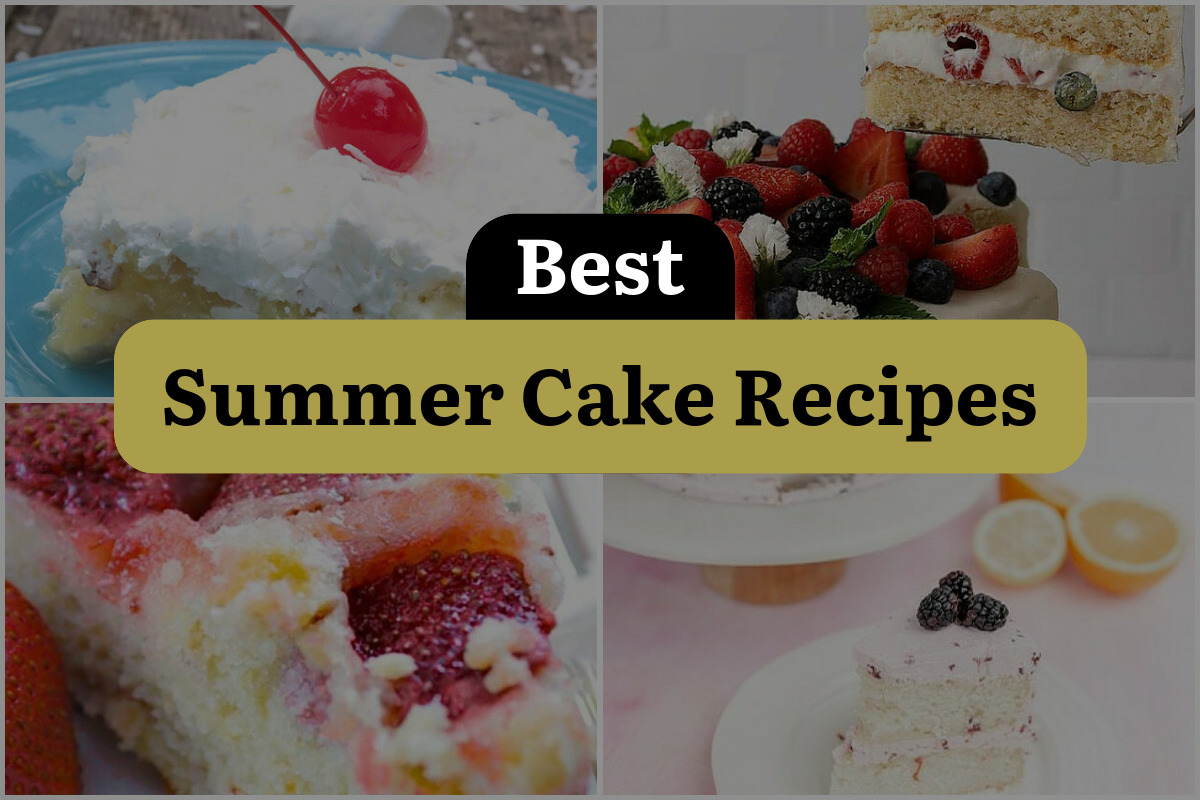 60+ Cake Recipes for Spring and Summer - My Cake School